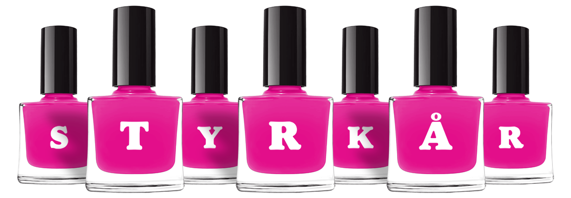 Styrkår nails logo