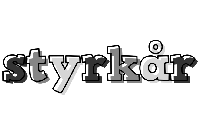 Styrkår night logo