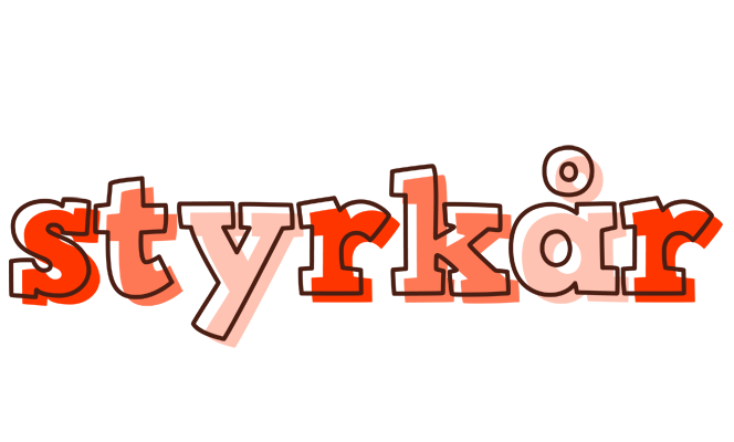 Styrkår paint logo