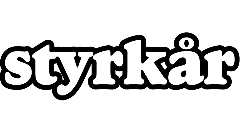 Styrkår panda logo