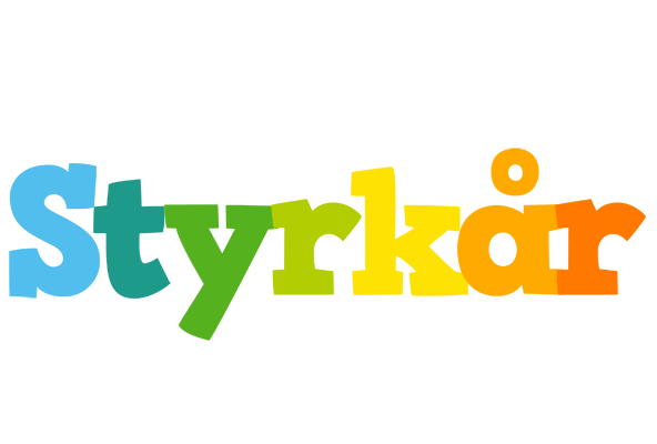 Styrkår rainbows logo
