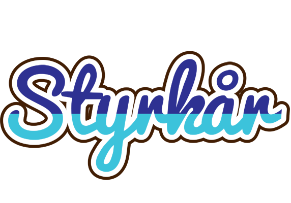 Styrkår raining logo