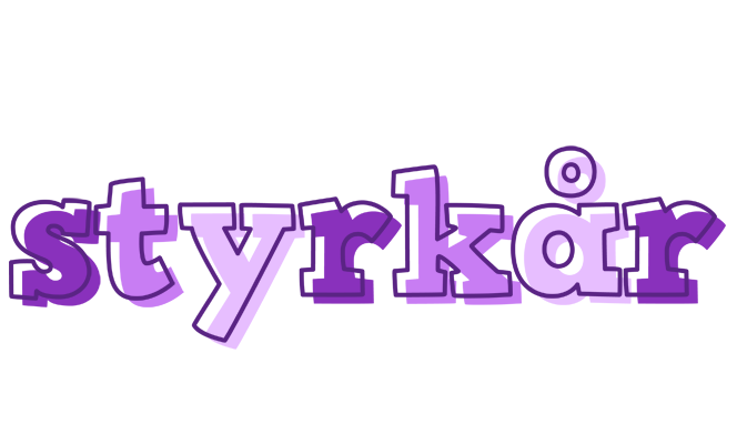 Styrkår sensual logo