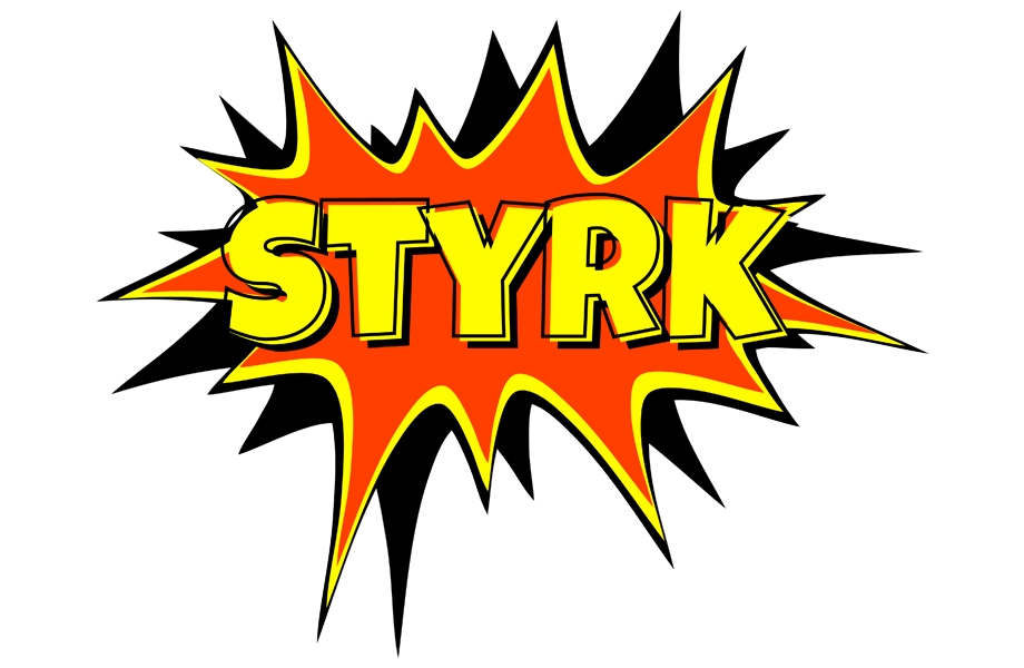 Styrk bazinga logo