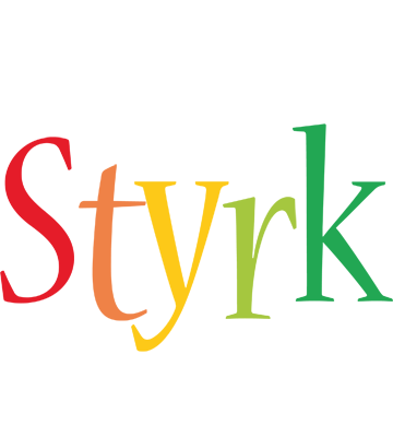 Styrk birthday logo