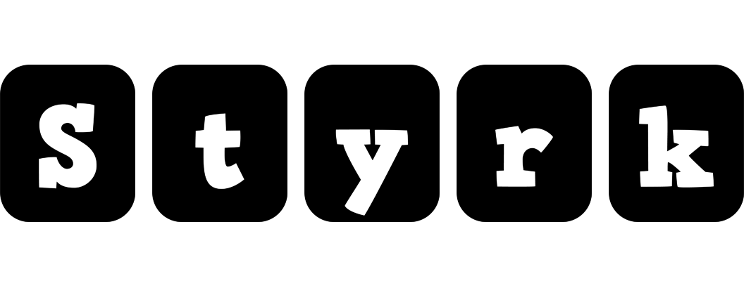 Styrk box logo