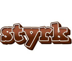 Styrk brownie logo