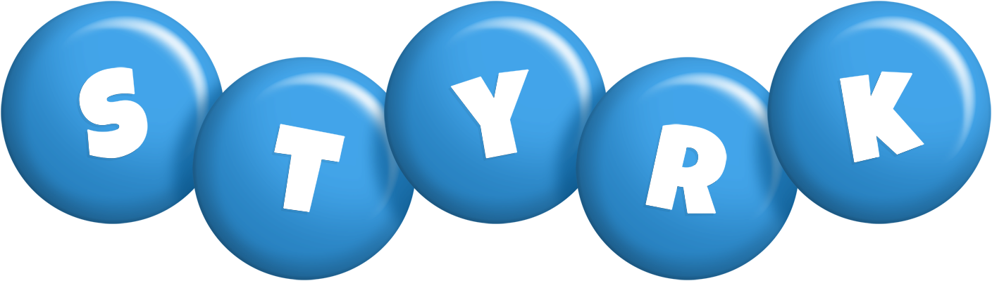 Styrk candy-blue logo
