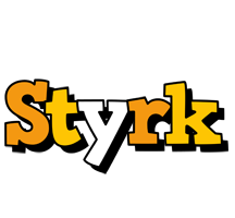 Styrk cartoon logo