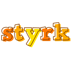 Styrk desert logo