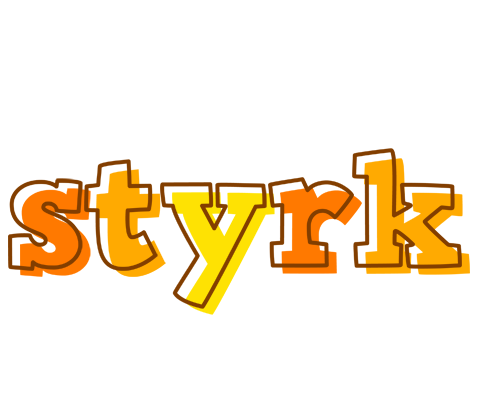 Styrk desert logo