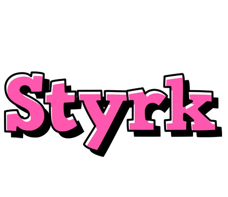 Styrk girlish logo