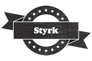 Styrk grunge logo