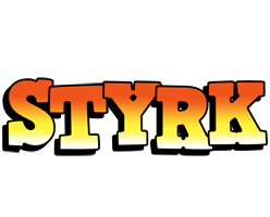 Styrk sunset logo