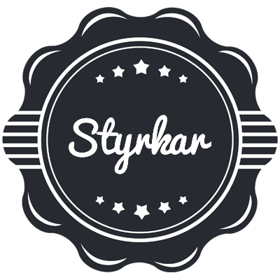 Styrkar badge logo
