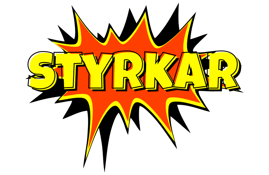 Styrkar bazinga logo