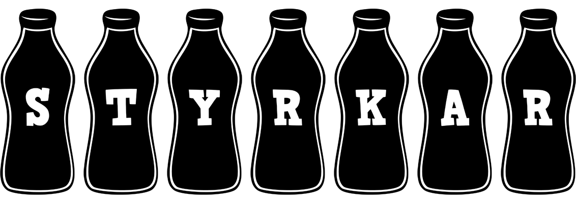 Styrkar bottle logo