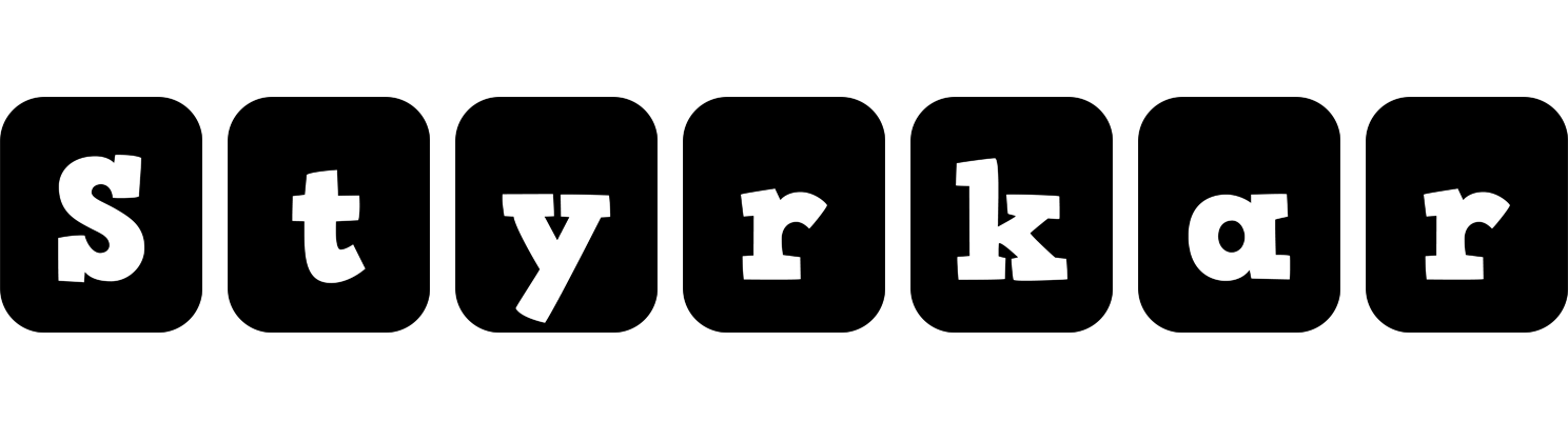 Styrkar box logo