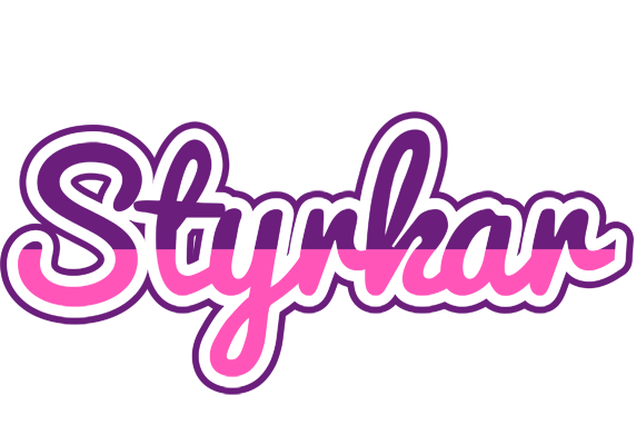 Styrkar cheerful logo
