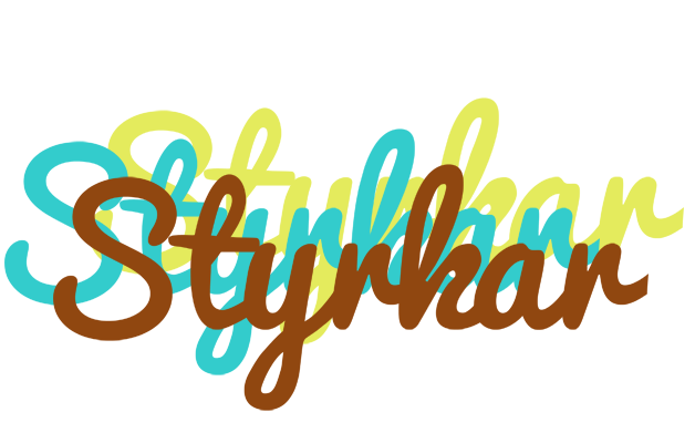 Styrkar cupcake logo