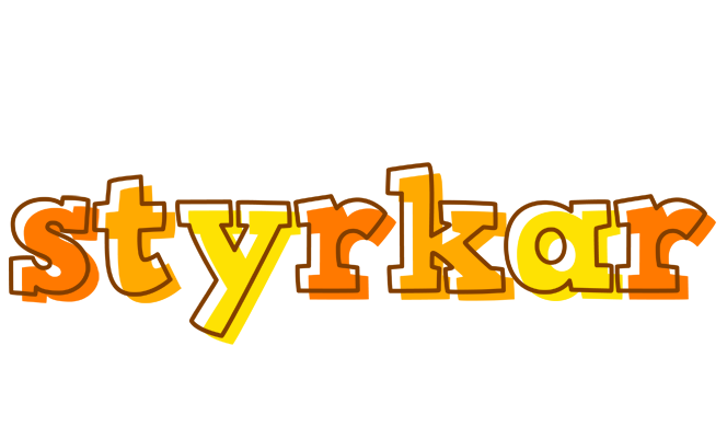 Styrkar desert logo