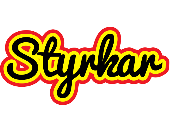Styrkar flaming logo