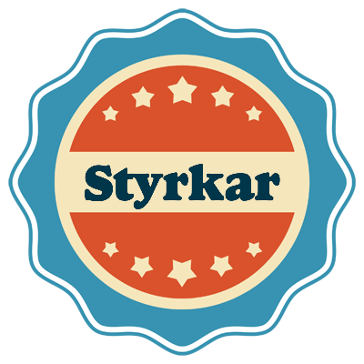 Styrkar labels logo