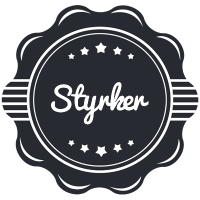 Styrker badge logo