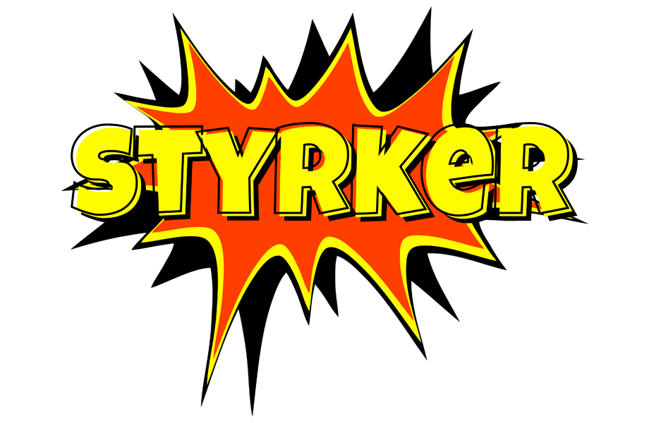 Styrker bazinga logo