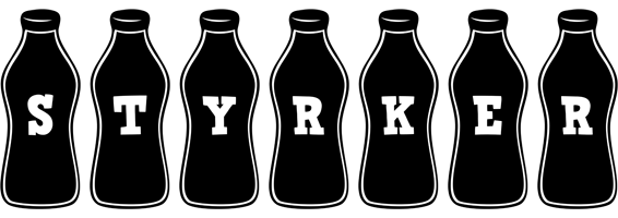 Styrker bottle logo