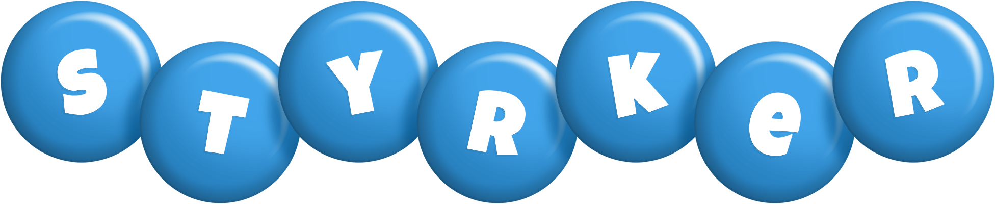 Styrker candy-blue logo