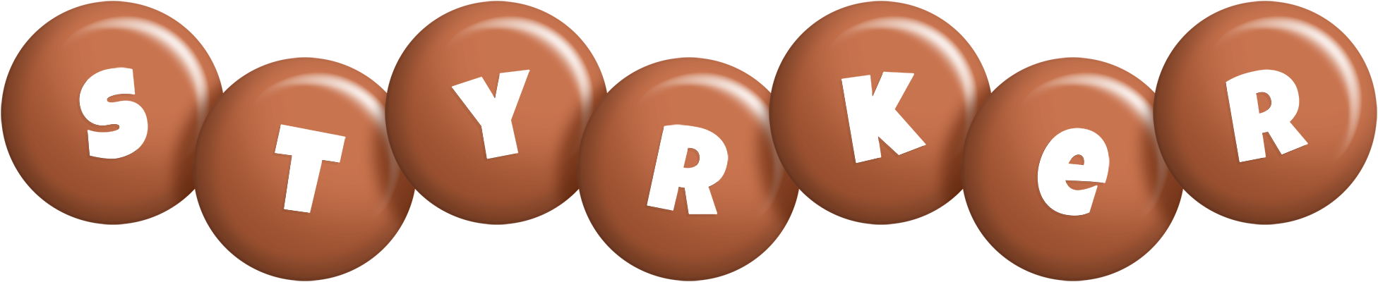 Styrker candy-brown logo