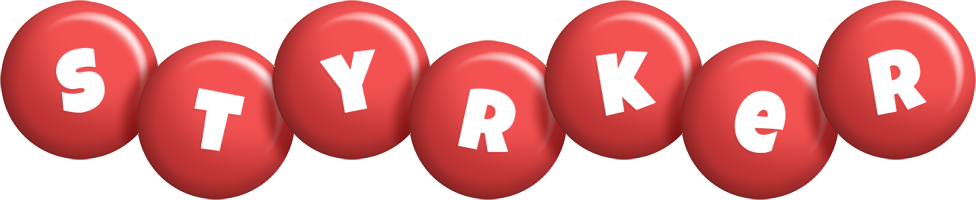 Styrker candy-red logo