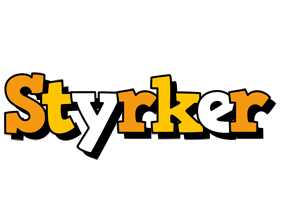 Styrker cartoon logo