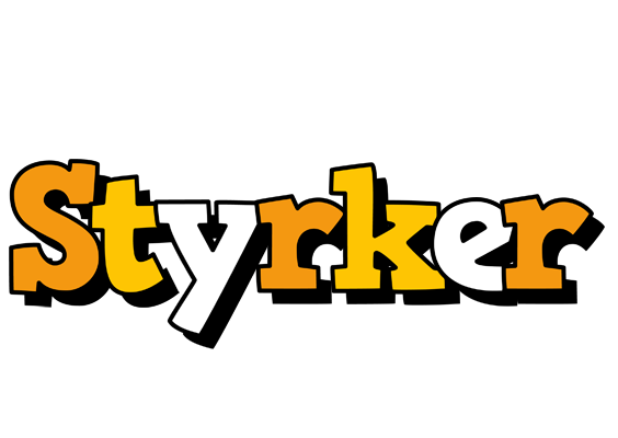Styrker cartoon logo