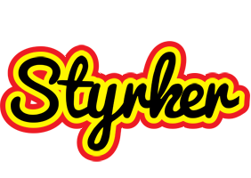 Styrker flaming logo