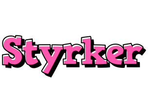 Styrker girlish logo