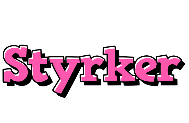 Styrker girlish logo