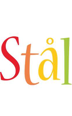 Stål birthday logo