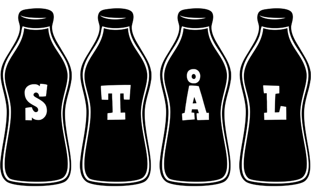 Stål bottle logo