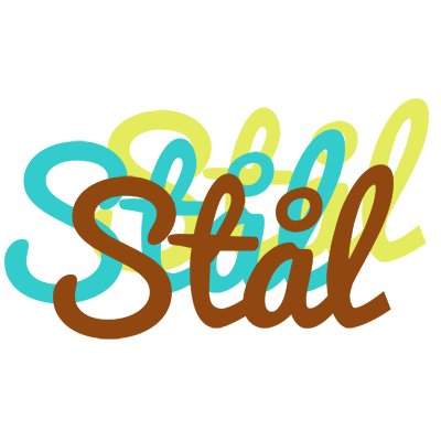Stål cupcake logo