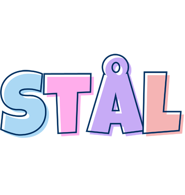 Stål pastel logo