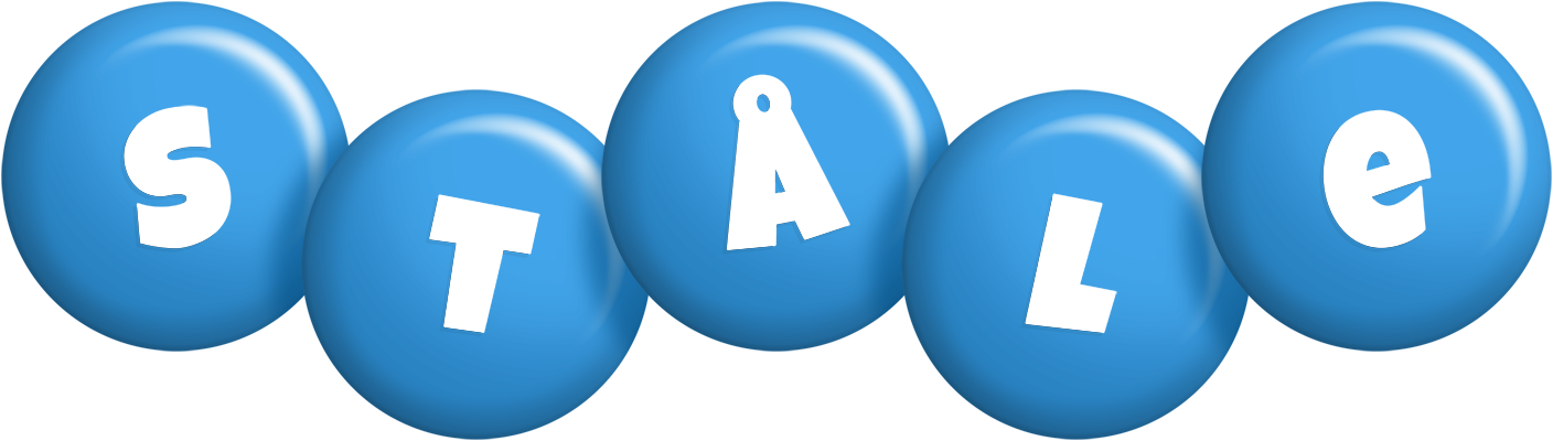 Ståle candy-blue logo