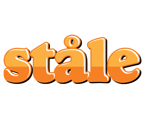 Ståle orange logo