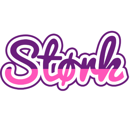 Størk cheerful logo