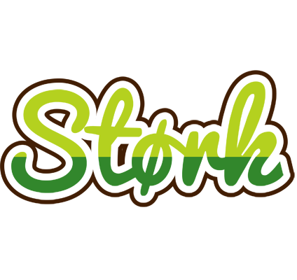 Størk golfing logo