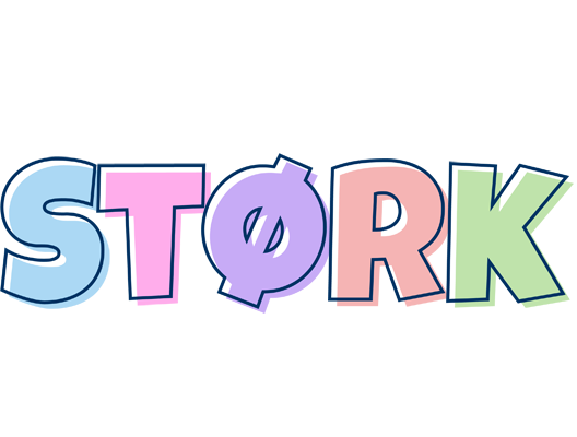 Størk pastel logo
