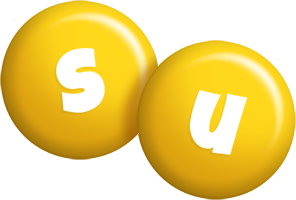 Su candy-yellow logo