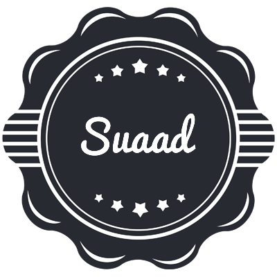 Suaad badge logo