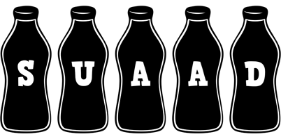 Suaad bottle logo